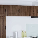 vidaXL Κρεμαστό ντουλάπι κουζίνας 2 pcs Καφέ δρυς 50 x 31 x 40 εκ.