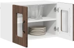 vidaXL Κρεμαστό ντουλάπι κουζίνας 2 pcs Καφέ δρυς 60 x 31 x 40 εκ