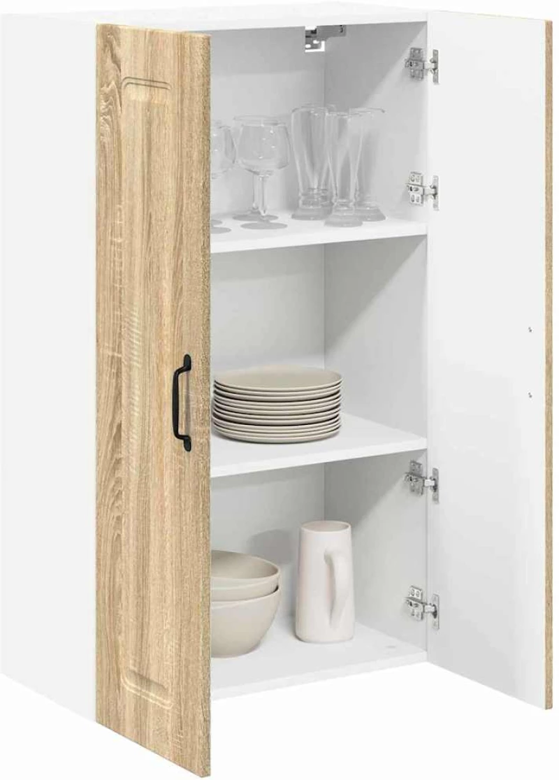 vidaXL Κρεμαστό ντουλάπι κουζίνας Δρύς Sonoma 60 x 31 x 100 εκ.