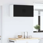 vidaXL Ντουλάπα Κουζίνας Μαύρο 40 x 31 x 40 εκ. Επεξεργασμένο ξύλο