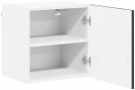 vidaXL Ντουλάπα Κουζίνας Μαύρο 40 x 31 x 40 εκ. Επεξεργασμένο ξύλο
