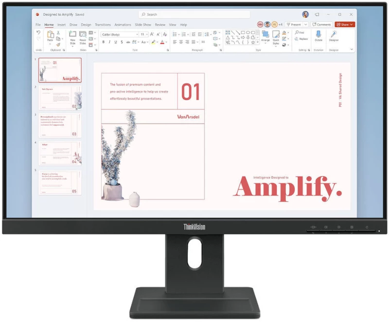 Οθόνη Lenovo 64BAMAT1EU 23,8" 22" Full HD LCD