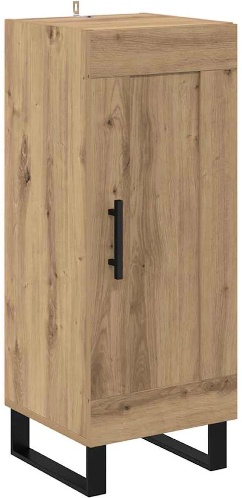 vidaXL Highboard Artisan Oak 34,5 x 34 x 180 εκ. Επεξεργασμένο ξύλο