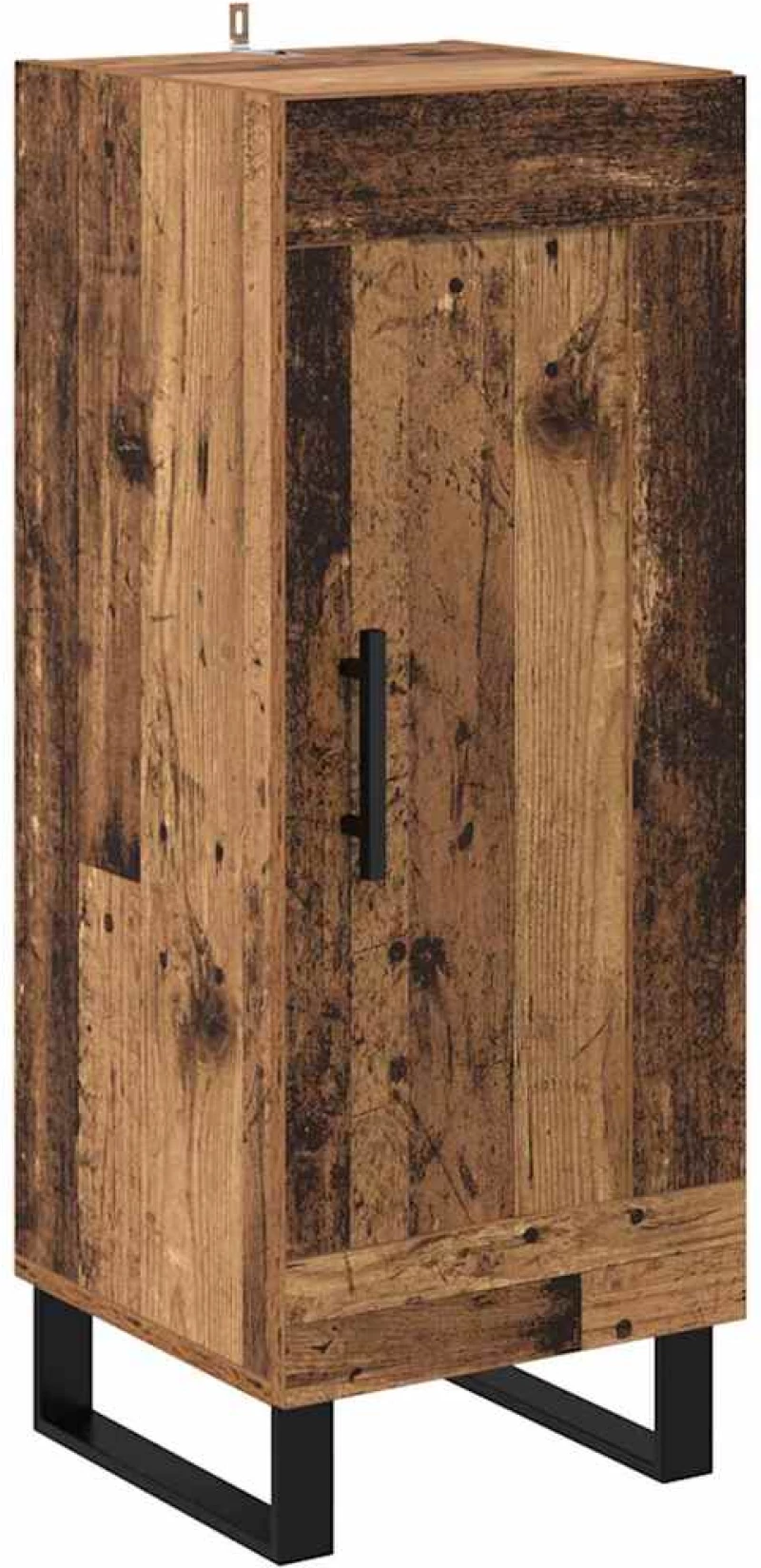 vidaXL Highboard Παλιό Ξύλο 69,5 x 34 x 180 εκ. Επεξεργασμένο ξύλο
