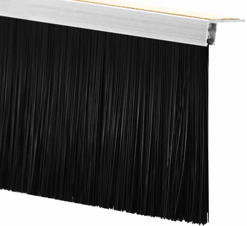 vidaXL Αυτοκόλλητες σφραγίδες πόρτας 12 pcs Ασημί 100 cm