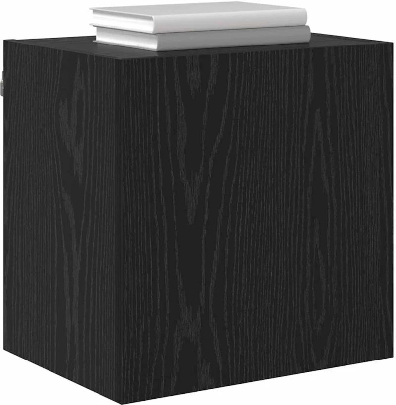 vidaXL Βάσεις τηλεόρασης Επιτοίχιο 2 pcs Μαύρη Οξυά 40,5x30x40εκ