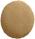 vidaXL Μαξιλάρια καθισμάτων 2 pcs Καφέ Ø50 x 19 εκ Βελούδο