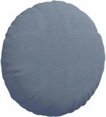 vidaXL Μαξιλάρια καθισμάτων 2 pcs Μπλε Ø 80 cm Υφασμάτινο Κορντουρά