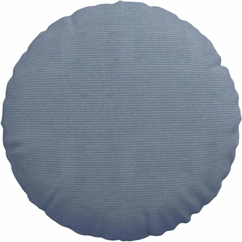 vidaXL Μαξιλάρια καθισμάτων 2 pcs Μπλε Ø 80 cm Υφασμάτινο Κορντουρά