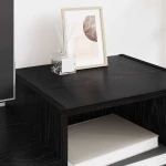 vidaXL Ντουλάπι TV Μαύρη Οξυά 160 x 35 x 55 εκ. Επεξεργασμένο ξύλο