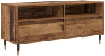 vidaXL Ντουλάπι TV με συρτάρι Παλιό Ξύλο 100 x 34,5 x 44,5 εκ.