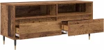 vidaXL Ντουλάπι TV με συρτάρι Παλιό Ξύλο 100 x 34,5 x 44,5 εκ.