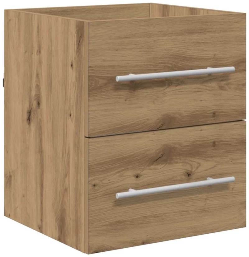 vidaXL Ντουλάπι νιπτήρα με συρτάρι Artisan Oak 38,5 x 41 x 48 εκ