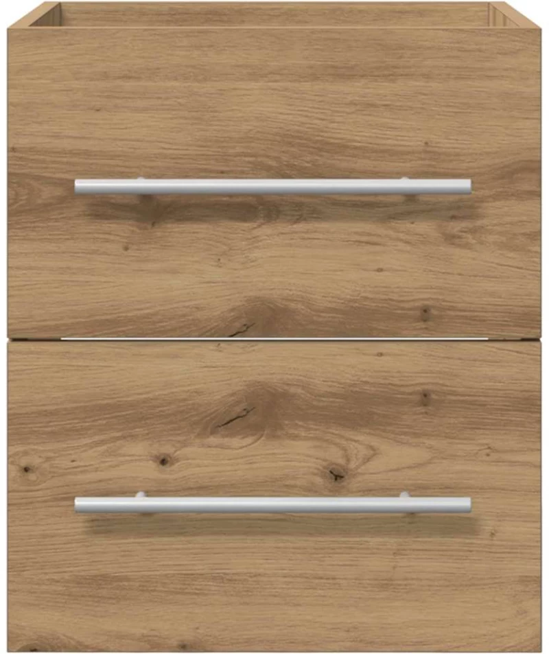 vidaXL Ντουλάπι νιπτήρα με συρτάρι Artisan Oak 38,5 x 41 x 48 εκ