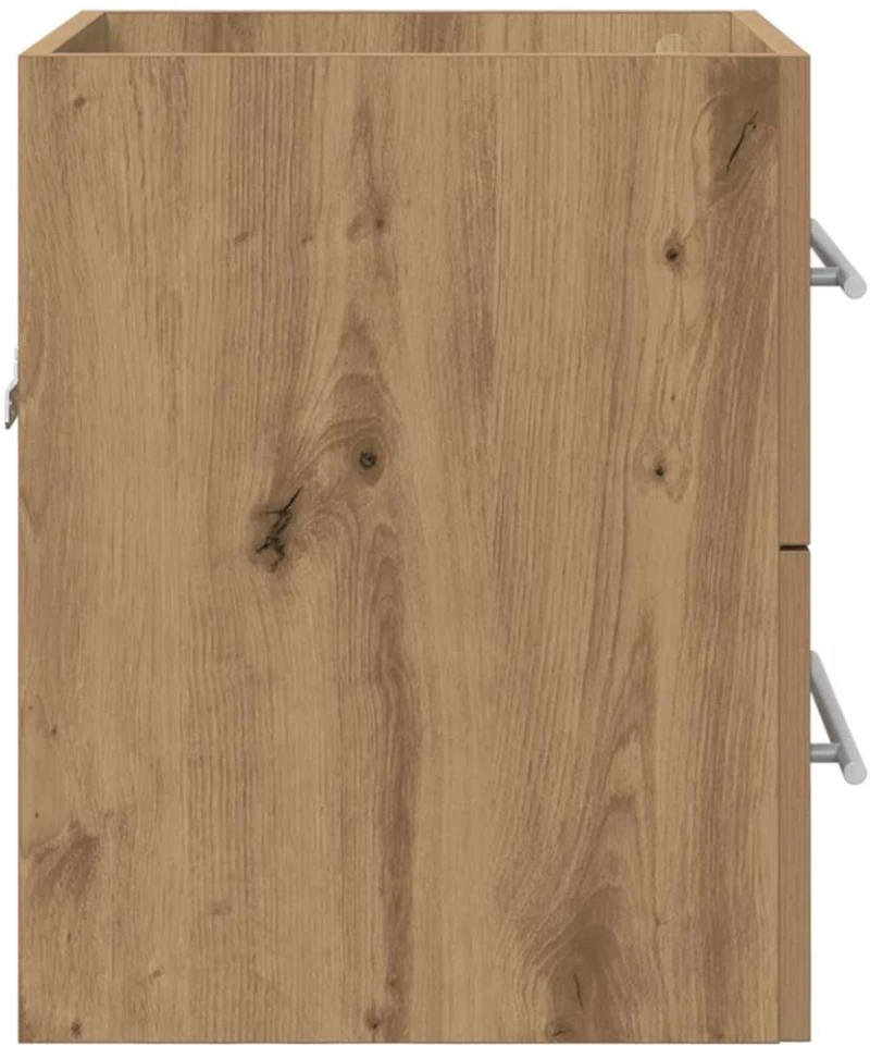 vidaXL Ντουλάπι νιπτήρα με συρτάρι Artisan Oak 38,5 x 41 x 48 εκ