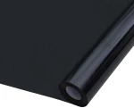 vidaXL Στατική Μεμβράνη Παράθυρου Μαύρο 60 x 500 cm PVC