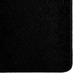 vidaXL Δερμάτινο Χαλί Μαύρο 80 x 150 cm 100% Πολυπροπυλένιο Τούφτα