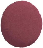 vidaXL Μαξιλάρια καθισμάτων 2 pcs Κόκκινο Ø50 x 19 εκ ύφασμα