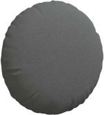 vidaXL Μαξιλάρια καθισμάτων 2 pcs Σκούρο Γκρι Ø80 x 29 εκ ύφασμα