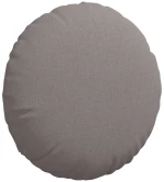vidaXL Μαξιλάρια καθισμάτων 2 pcs Taupe Ø80 x 29 εκ ύφασμα