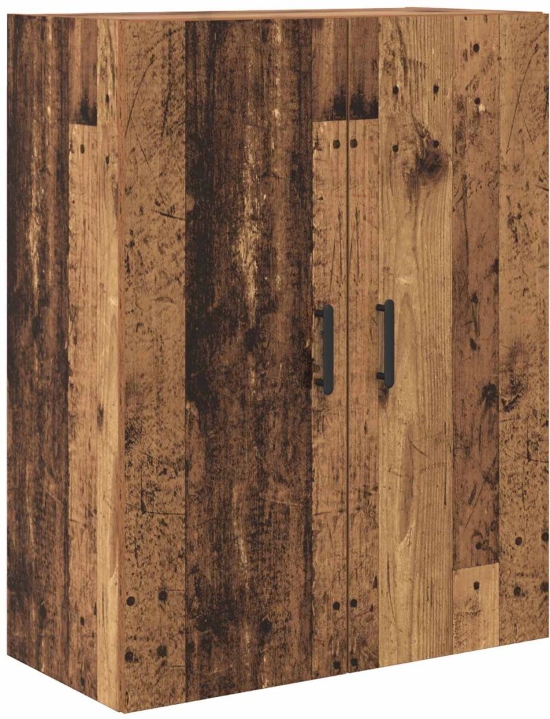 vidaXL Highboard Παλιό Ξύλο 69,5 x 34 x 180 εκ. Επεξεργασμένο ξύλο