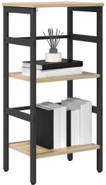 vidaXL Ράφι Βιβλίων Δρύς Sonoma 40 x 29,5 x 81 εκ Επεξεργασμένο ξύλο