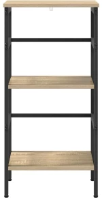 vidaXL Ράφι Βιβλίων Δρύς Sonoma 40 x 29,5 x 81 εκ Επεξεργασμένο ξύλο
