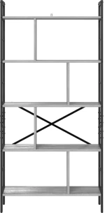 vidaXL Ράφι Βιβλίων Γκρίζο Σονομα 75 x 30 x 156 εκ. Επεξεργασμένο ξύλο