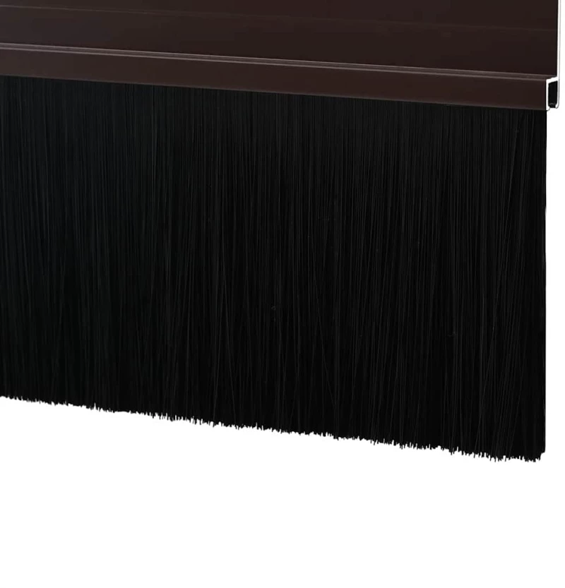 vidaXL Αυτοκόλλητες σφραγίδες πόρτας 6 pcs Καφέ 100 cm
