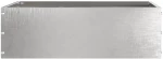 vidaXL Περίγραμμα γκαζόν 6 pcs Ασημί 40 x 40 x 13 cm Ανοξείδωτο ατσάλι