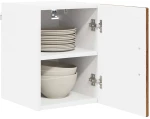 vidaXL Κρεμαστό ντουλάπι κουζίνας 2 pcs Παλιό Ξύλο 30 x 31 x 40 εκ.