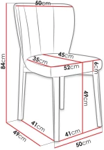 Καρέκλα Bene S106-Prasino