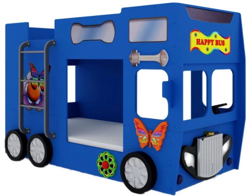 Κρεβάτι παιδικό Happy Bus-Mple
