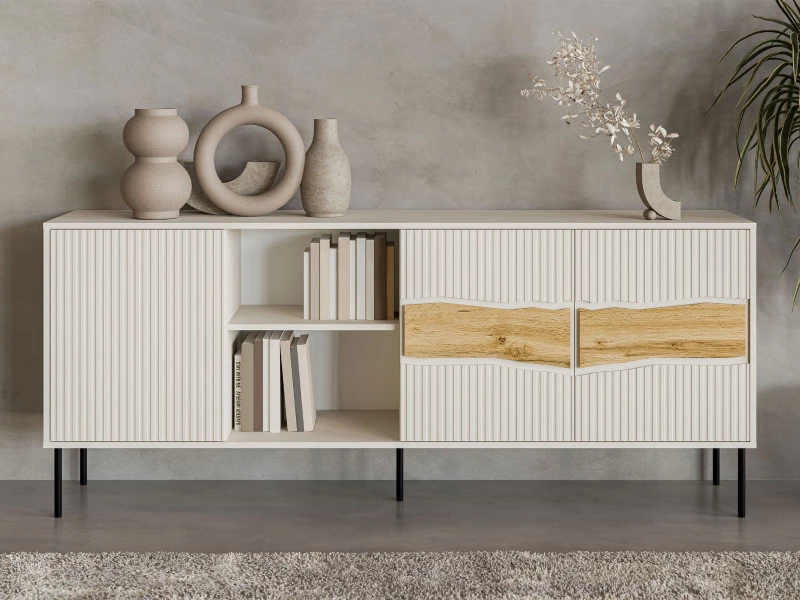 Μπουφές Inserto 190 3D1W-Cashmere