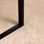 vidaXL Χαλιά Ψεύτικου Κουνελιού Olite Μπεζ 120 x 170 cm Πολυεστέρας
