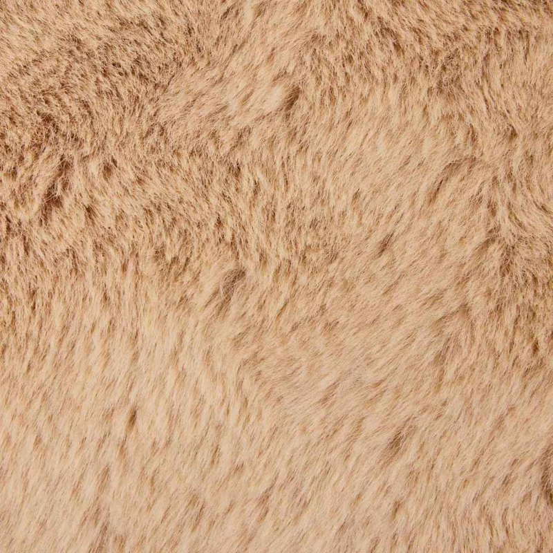 vidaXL Χαλιά Ψεύτικου Κουνελιού Olite Taupe 80 x 150 cm Πολυεστέρας