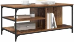 vidaXL Τραπεζάκι σαλονιού Παλιό Ξύλο 100 x 50 x 45 cm