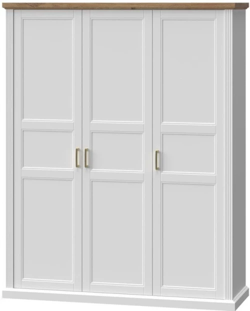 Ντουλάπα τρίφυλλη Tahoma 3D-Leuko