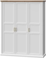 Ντουλάπα τρίφυλλη Tahoma 3D-Leuko
