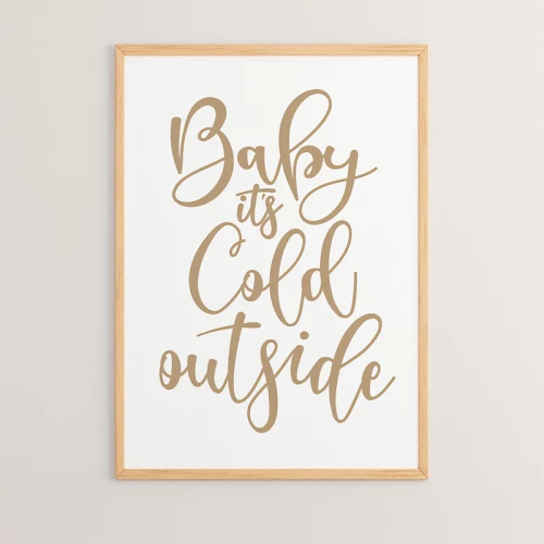 Πίνακας Berby pakoworld με ψηφιακή εκτύπωση και πλαίσιο 33x1.5x48εκ