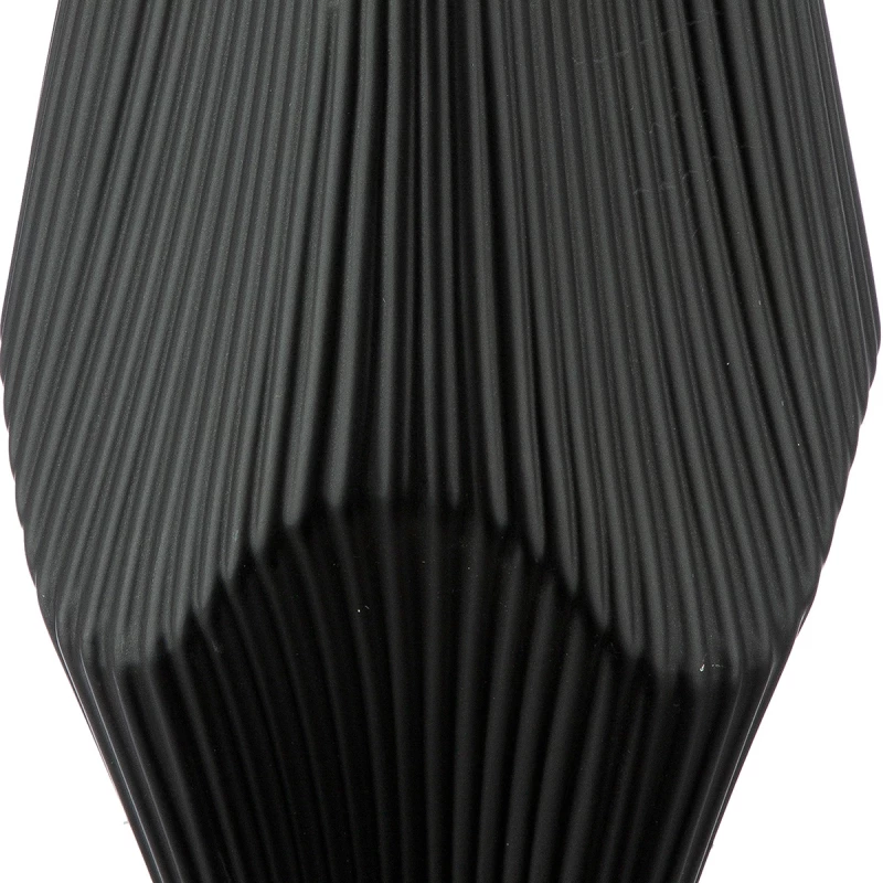 Βάζο Κεραμικό Μαύρο 15X15X30Cm 15X15X30Cm