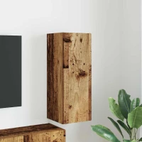 vidaXL Ντουλάπι Τηλεόρασης Τοίχου Παλιό Ξύλο 30 x 31 x 80 εκ.