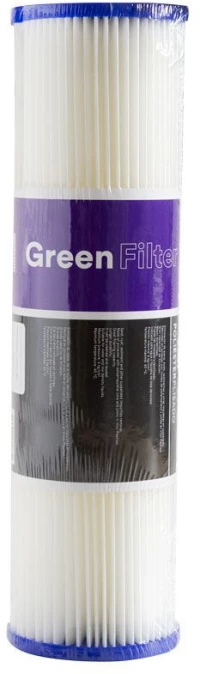 Ανταλλακτικό Φίλτρο Νερού Πλισέ 10’’ 5μm Green Filter PL-10-5
