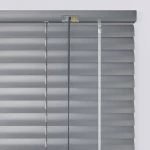 836056 Περσίδες Αλουμινίου-Στόρια-25mm-Ασημί ματ