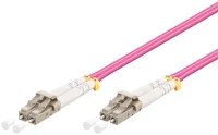GOOBAY καλώδιο οπτικής ίνας LC-UPC 95935, Multimode OM4, 2m, βιολετί