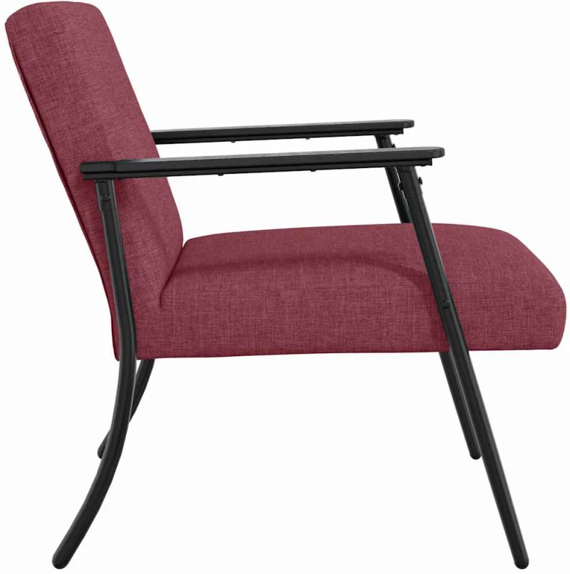 vidaXL Πολυθρόνα Κόκκινο 59 x 75 x 78 εκ ύφασμα