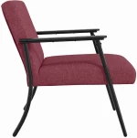 vidaXL Πολυθρόνα Κόκκινο 59 x 75 x 78 εκ ύφασμα