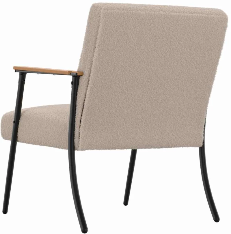 vidaXL Πολυθρόνα Ανοιχτό γκρι 59 x 75 x 78 εκ