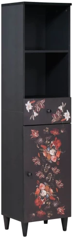 vidaXL Ντουλάπι Μπάνιου με συρτάρι Πολύχρωμο 38 x 33,5 x 160 εκ