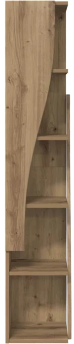 vidaXL Γωνιακό Ντουλάπι Λευκό 27,5x27x140εκ Επεξεργασμένο ξύλο
